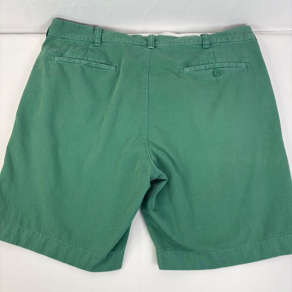 J.Crew Men's Stanton Shorts Green 100% Cotton Chino Casual Summer Shorts Size 38 - Picture 4 of 9